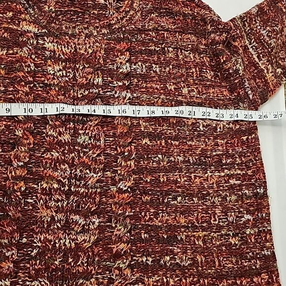 Peruvian Connection Alpaca Wool Cropped Sweater Top Size M/L - Picture 4 of 8